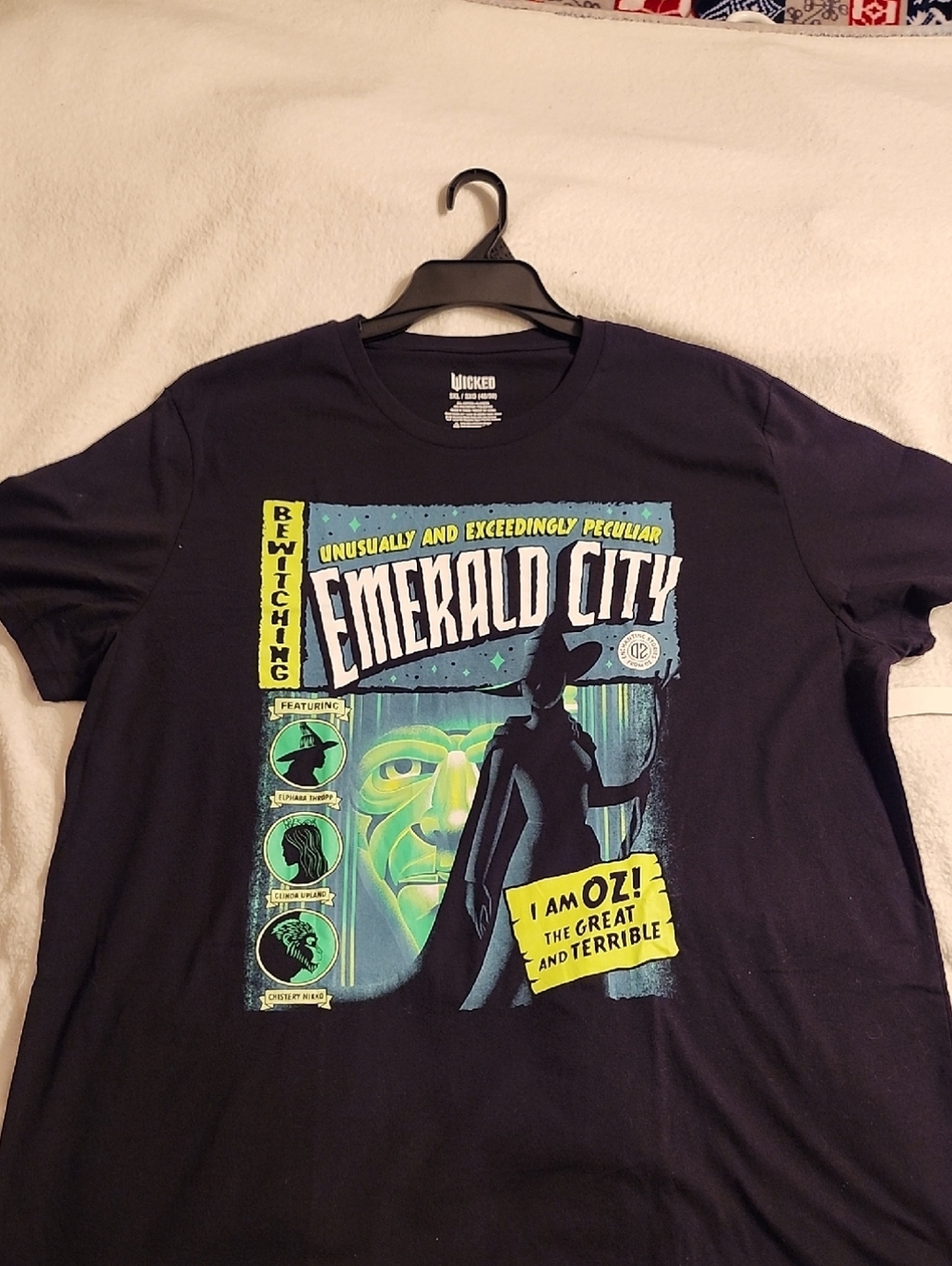 Emerald City Graphic Tee - Black Size 3XL
